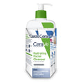 CeraVe Hydrating Facial Cleanser Bundle with CeraVe Hair Samples, 14 fl oz