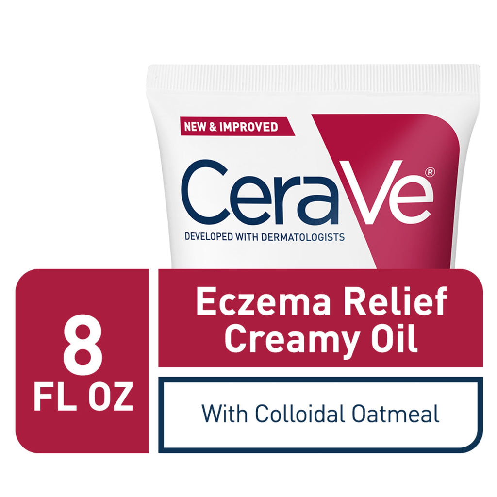 CeraVe Eczema Creamy Oil for Dry, Itchy Skin, 8 oz
