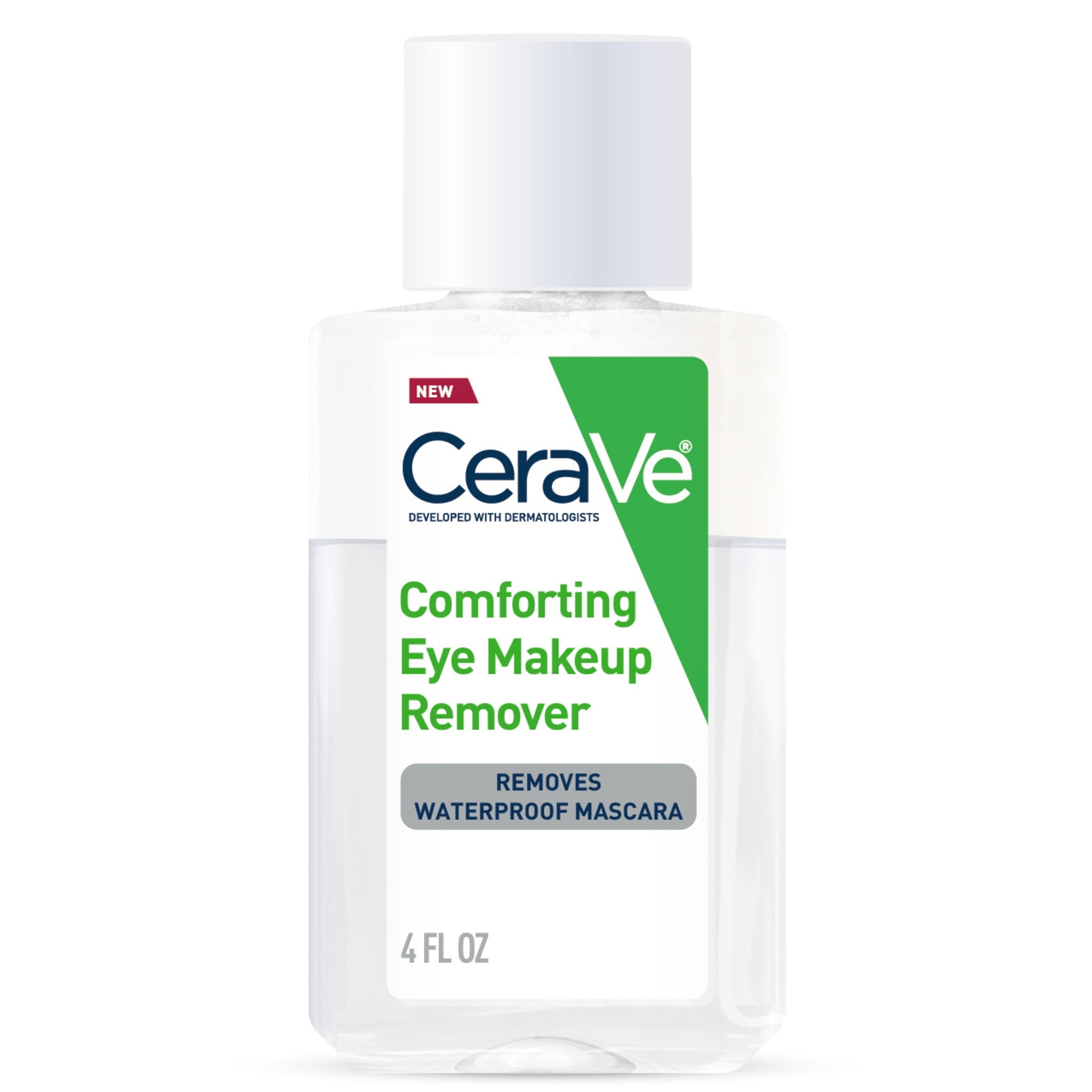 CeraVe Hyaluronic Acid Ceramides Bi-Phase Liquid Eye Makeup Remover 4 fl oz