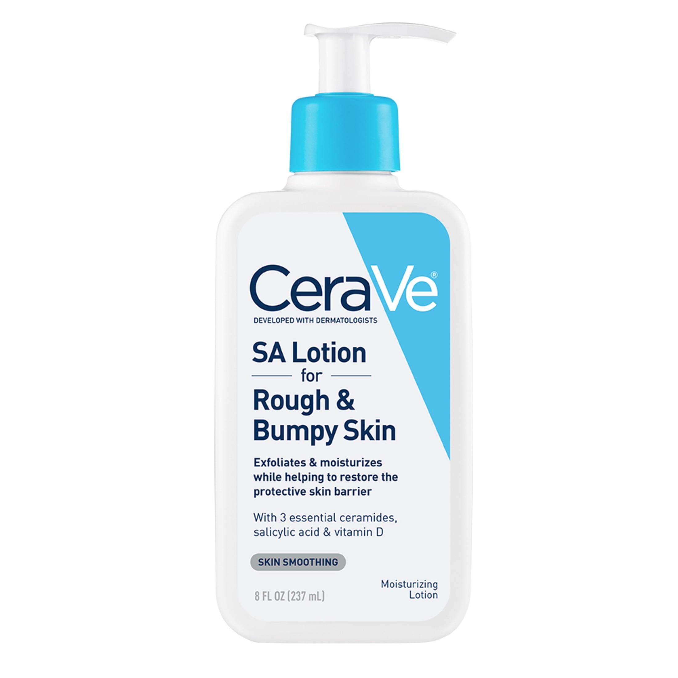 CeraVe Exfoliating SA Lotion with Salicylic Acid for Rough & Bumpy Skin, 8 fl oz