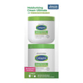 Cetaphil Moisturizing Cream Ultimate with Prebiotic Aloe 2 Pack (20 Oz + 16 Oz)