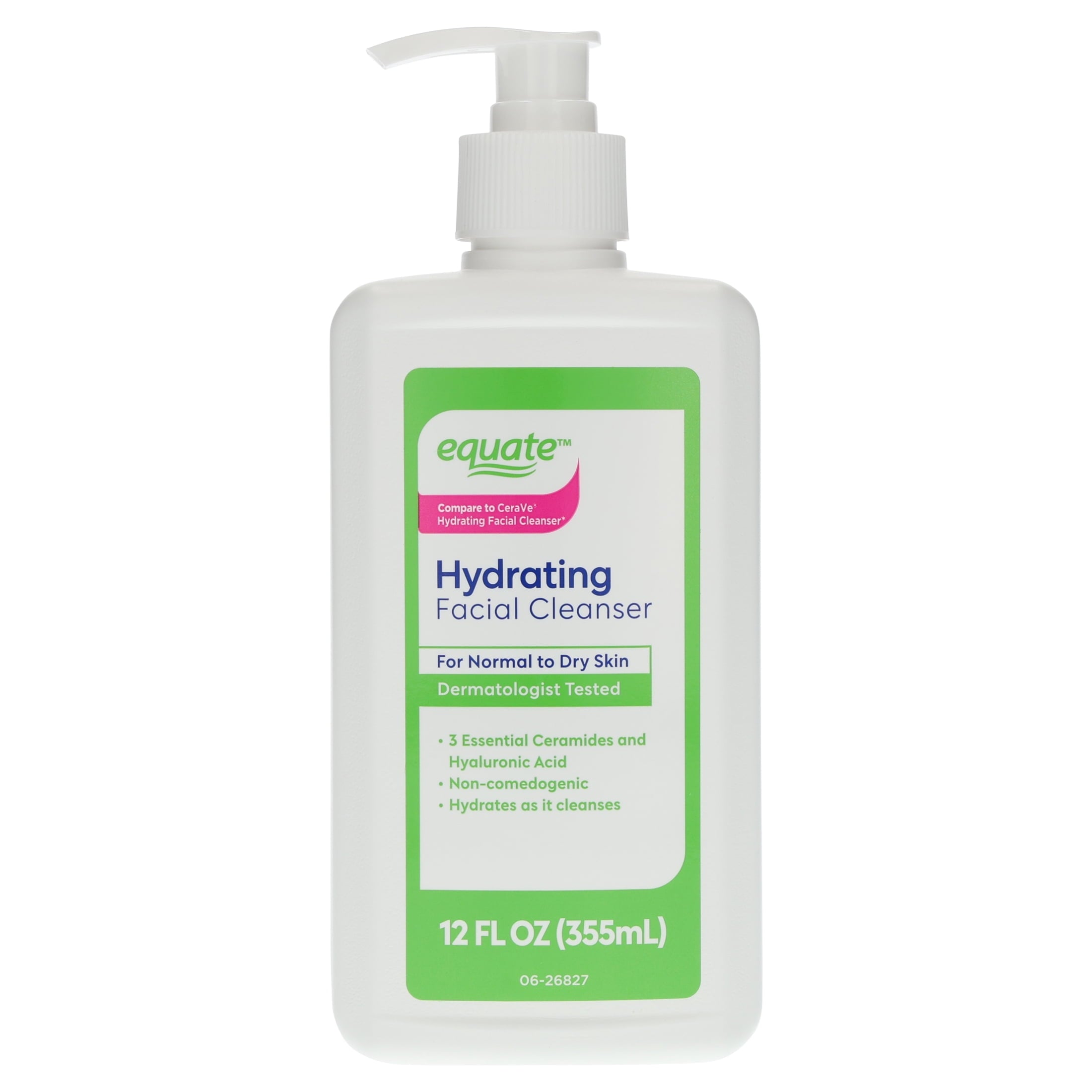 Equate Hydrating Facial Cleanser, 12 fl oz