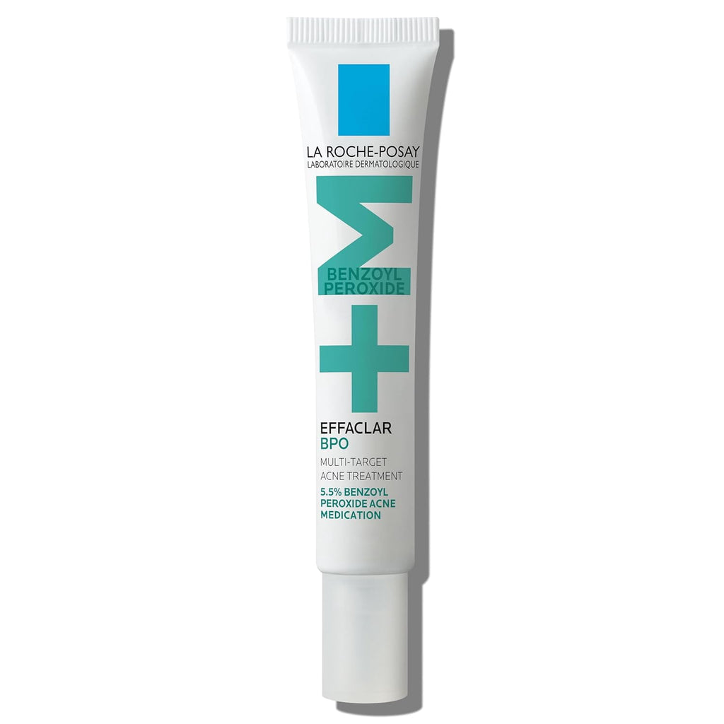 La Roche-Posay Effaclar BPO Multi-Target 5.5% Benzoyl Peroxide Acne Spot Treatment Cream, 0.7 fl oz