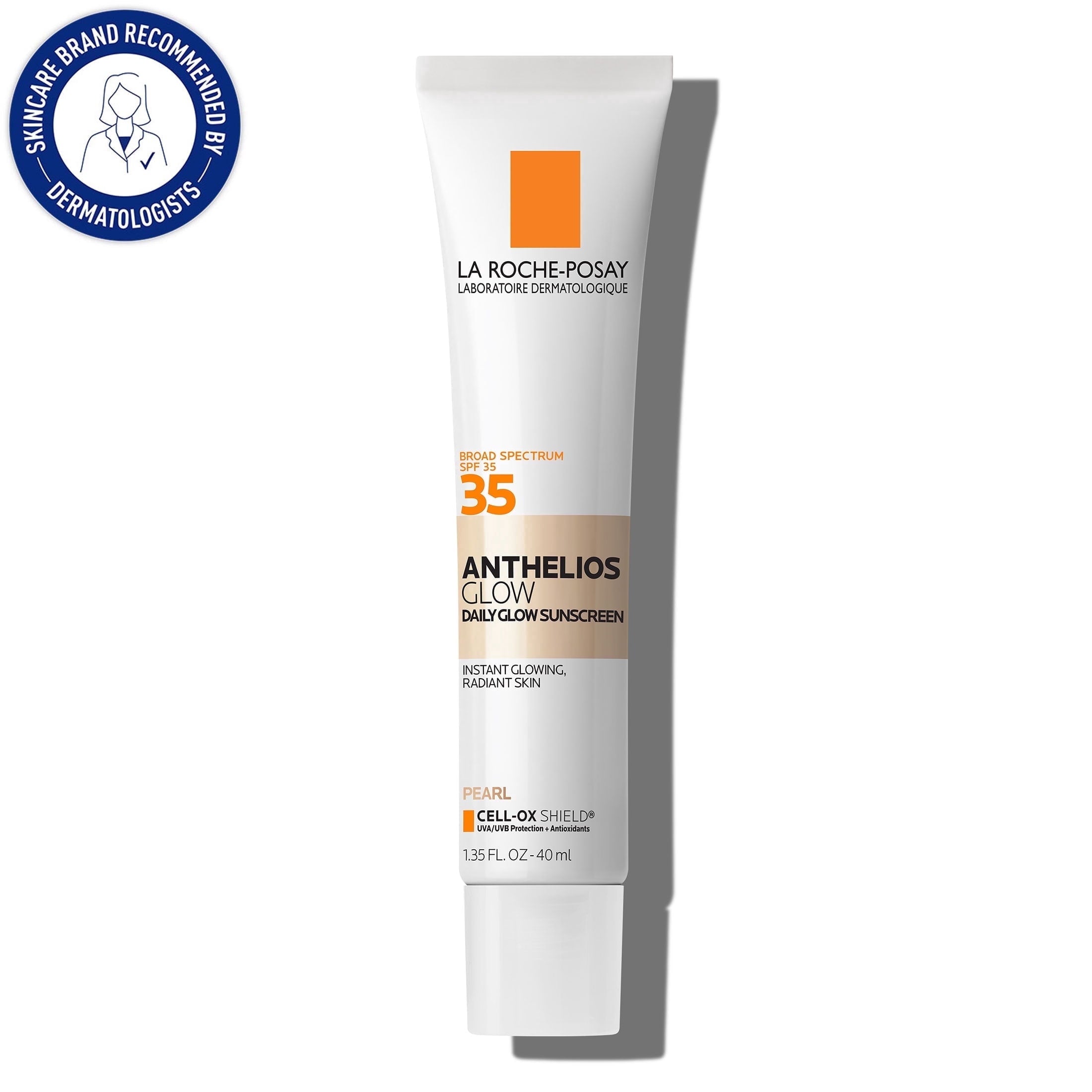 La Roche-Posay Anthelios Glow Face Sunscreen SPF 30 - Pearl, 1.35 fl oz