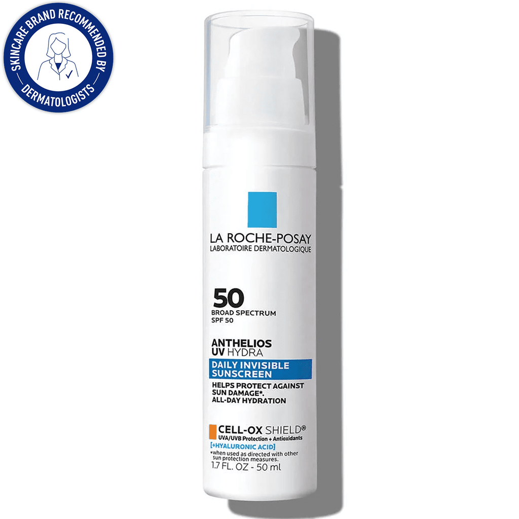 La Roche-Posay Anthelios UV Hydra Hydrating Facial Sunscreen SPF 50 with Hyaluronic Acid, 1.7 fl oz