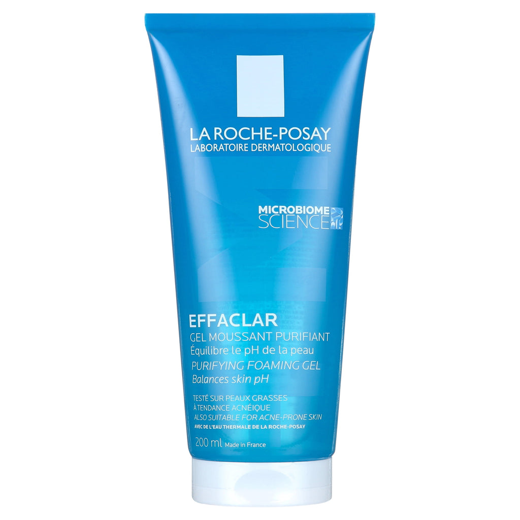 La Roche-Posay Effaclar Gel Face Wash for Oily Skin, Oil-Free Gel Cleanser, 6.76 fl oz