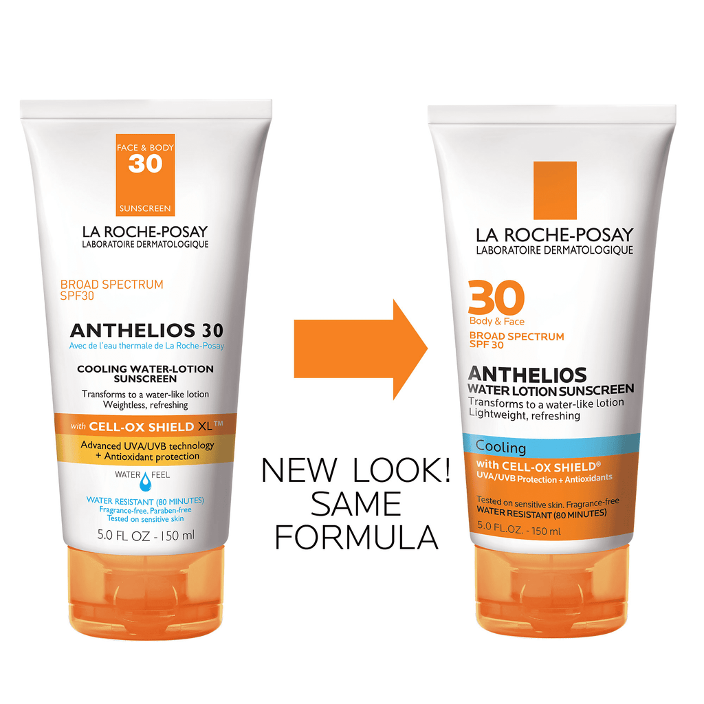 La roche-Posay Anthelios 30 Cooling Water Suncreen Lotion SPF 30, 5.0 fl oz
