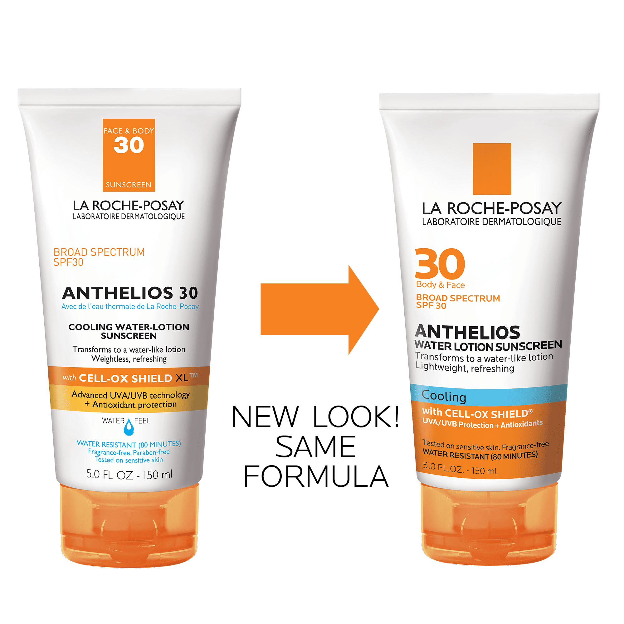 La roche-Posay Anthelios 30 Cooling Water Suncreen Lotion SPF 30, 5.0 fl oz