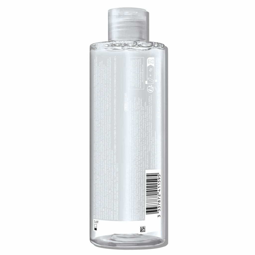 La Roche-Posay Toleriane Micellar Cleansing Water Makeup Remover for Sensitive Skin, 13.52 fl oz