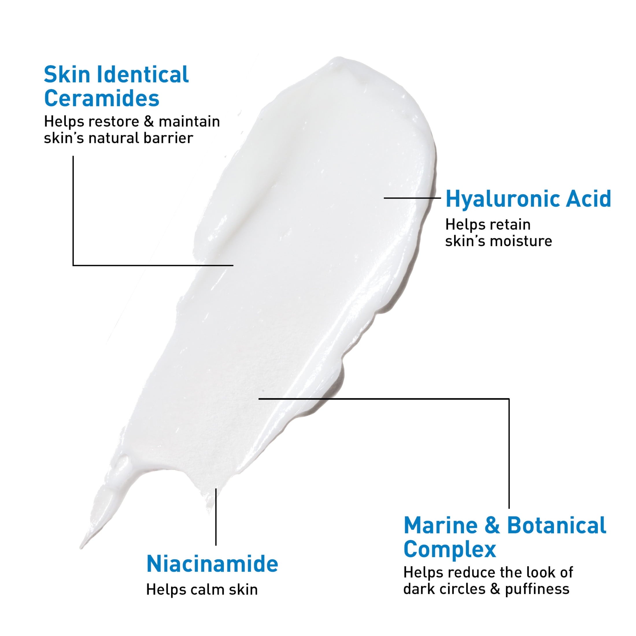 PR CeraVe Eye Repair Cream for Dark Circles and Puffiness, 0.5 oz