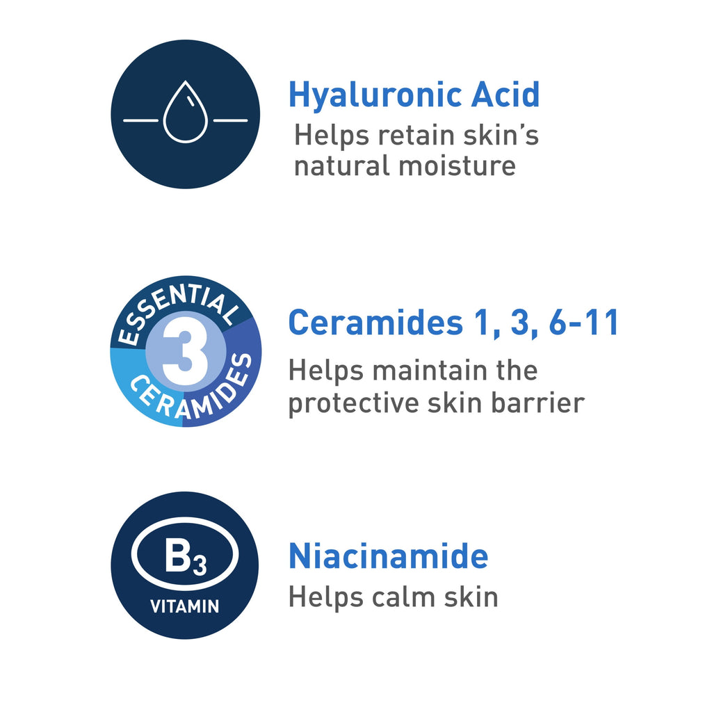 CeraVe Travel Size Foaming Facial Cleanser for Normal to Oily Skin, 3 fl oz