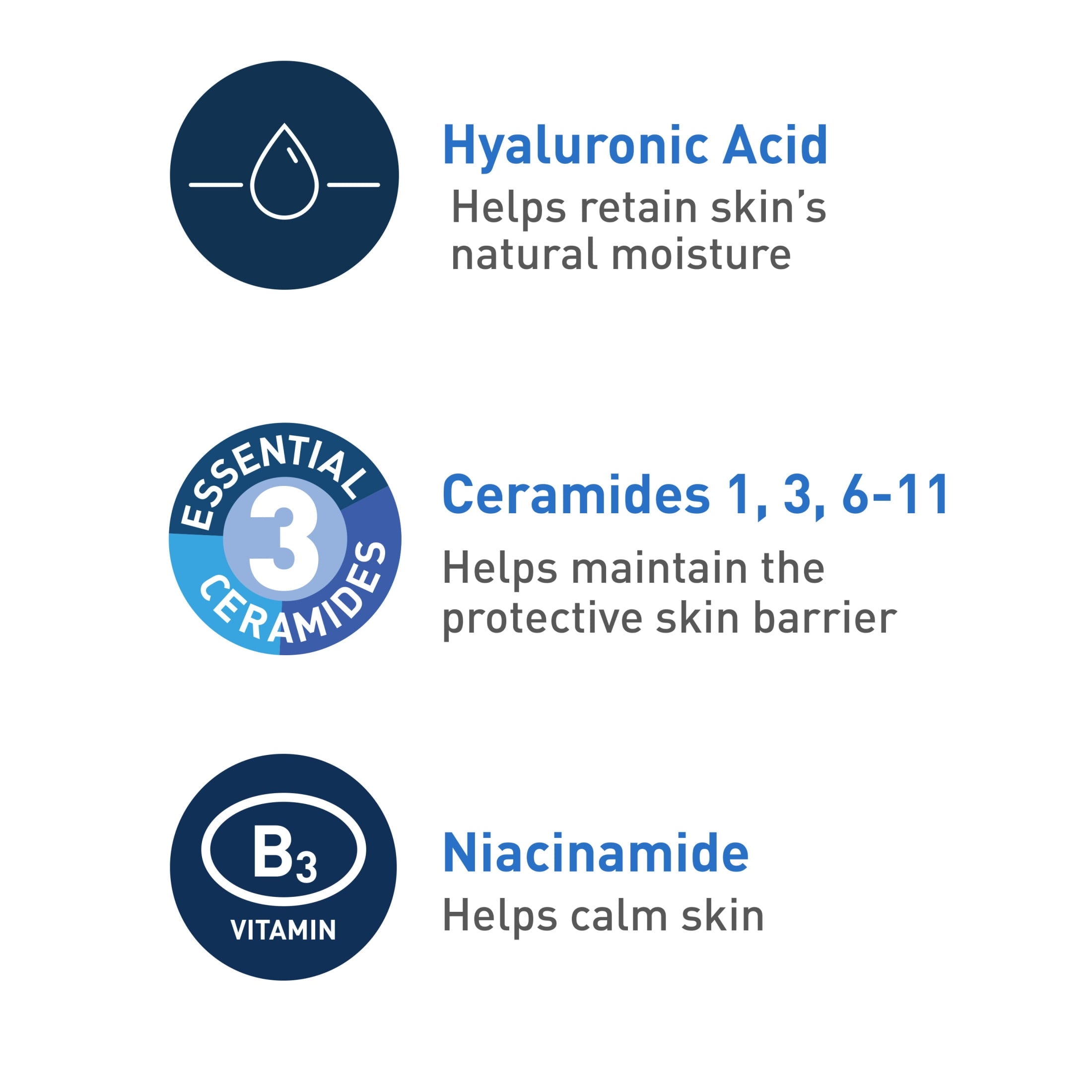 (3 pack) CeraVe Travel Size Foaming Facial Cleanser for Normal to Oily Skin, 3 fl oz