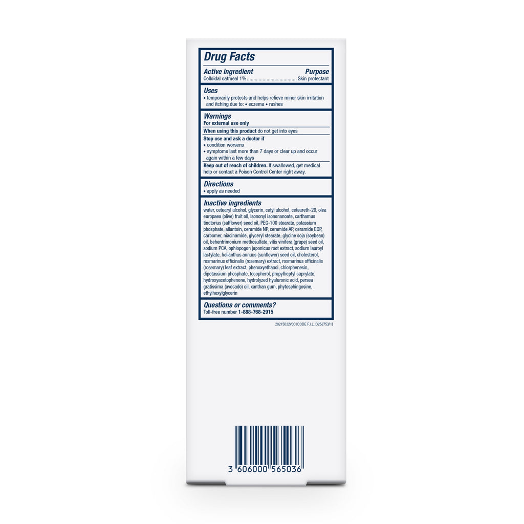 CeraVe Eczema Relief Creamy Body Oil for Itchy Dry Skin with Colloidal Oatmeal, 3.4 fl oz