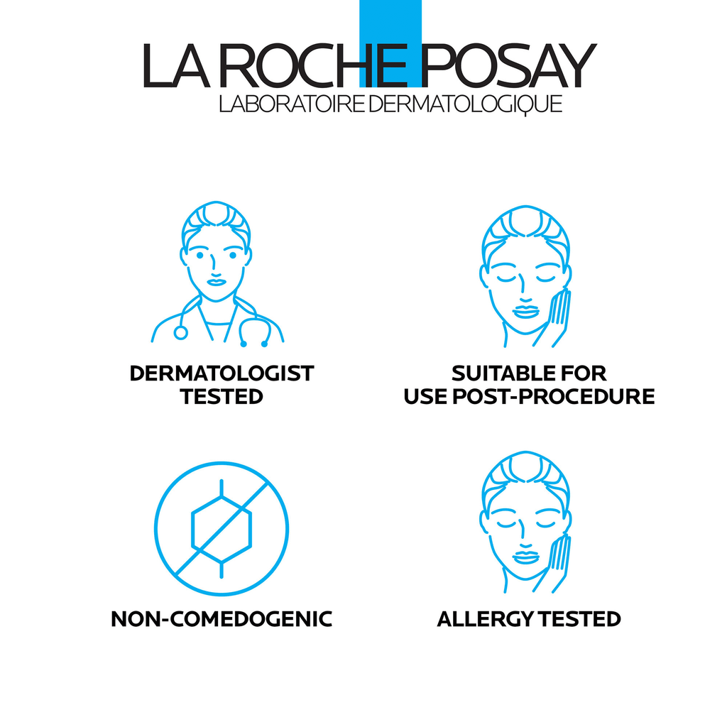 La Roche-Posay Cicaplast Balm B5 UV SPF 50 Face and Body Sunscreen Moisturizer for Sensitive Skin, 1.35 fl oz