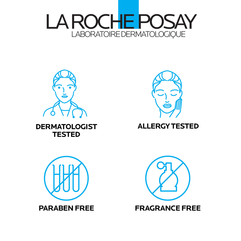 La Roche-Posay Lipikar Urea 10% Roughness Smoothing Body Lotion for Dry Skin, 13.52 fl oz