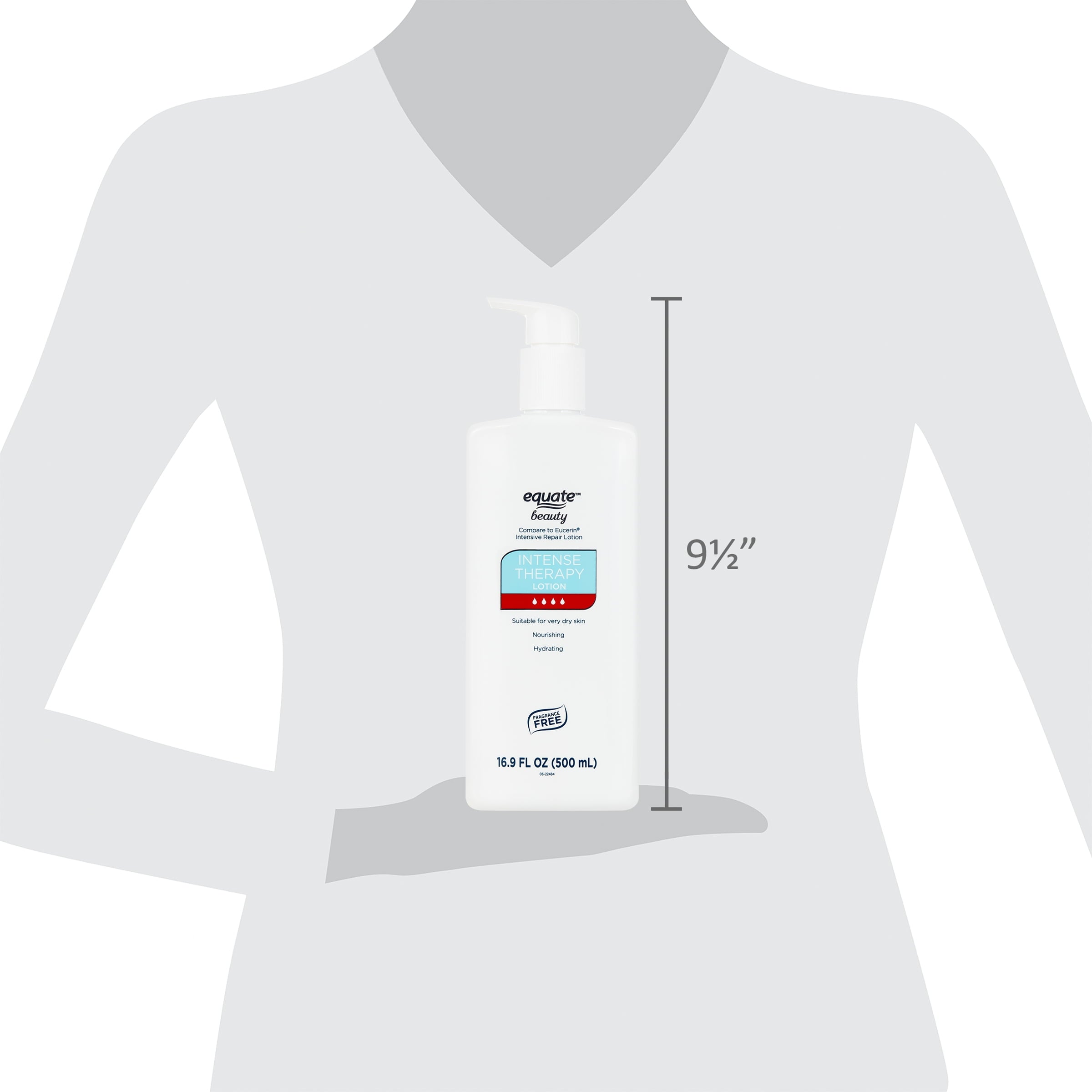 Equate Beauty Intense Therapy Lotion, 16.9 fl oz