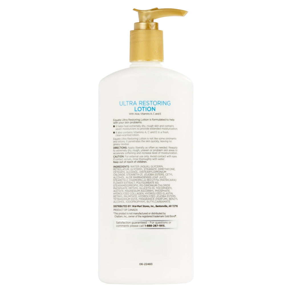 Equate Beauty Ultra Restoring Lotion, 14 fl oz
