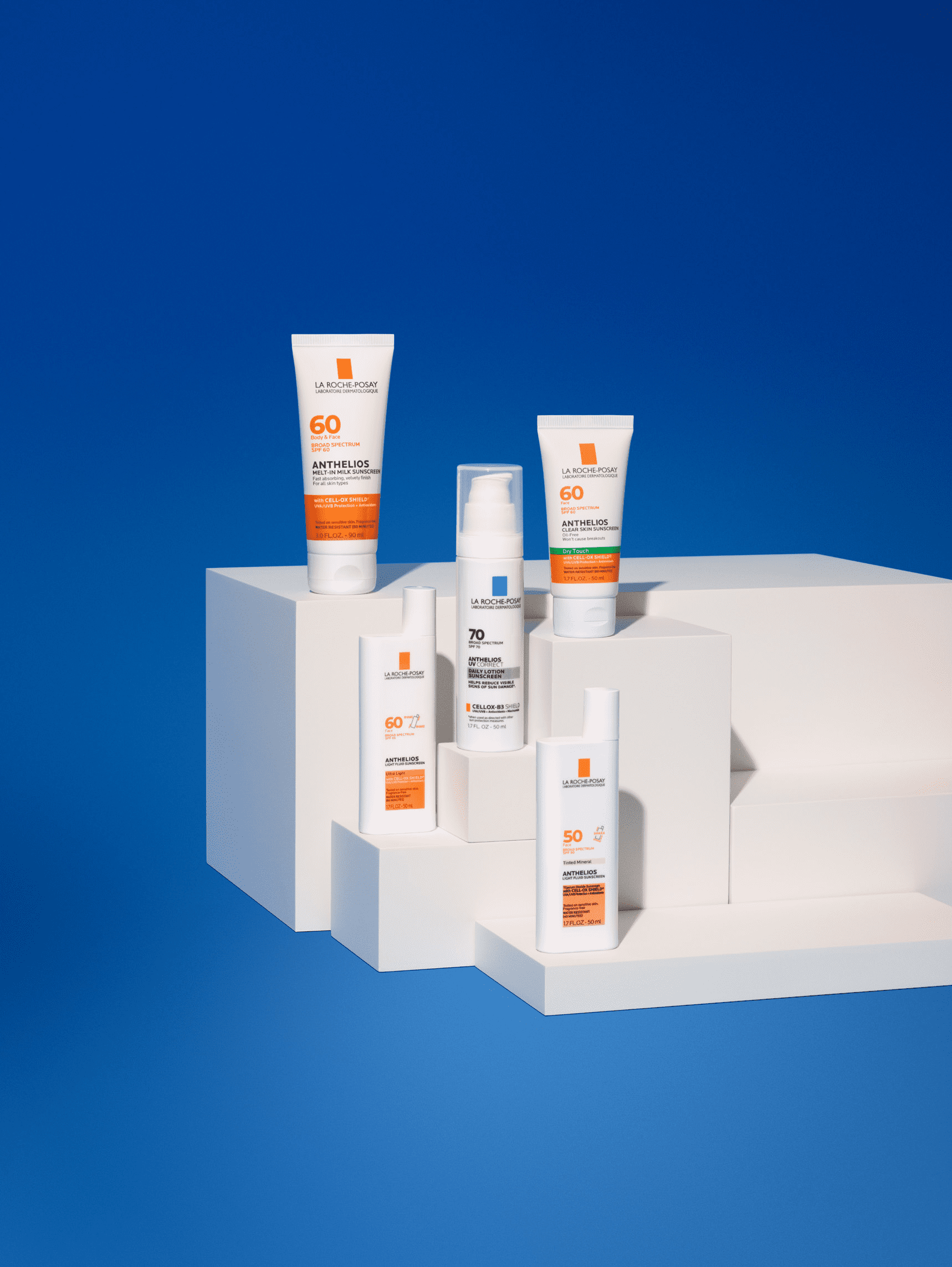 La Roche-Posay Anthelios UV Correct Face Sunscreen SPF 70 with Niacinamide, 1.7 fl oz