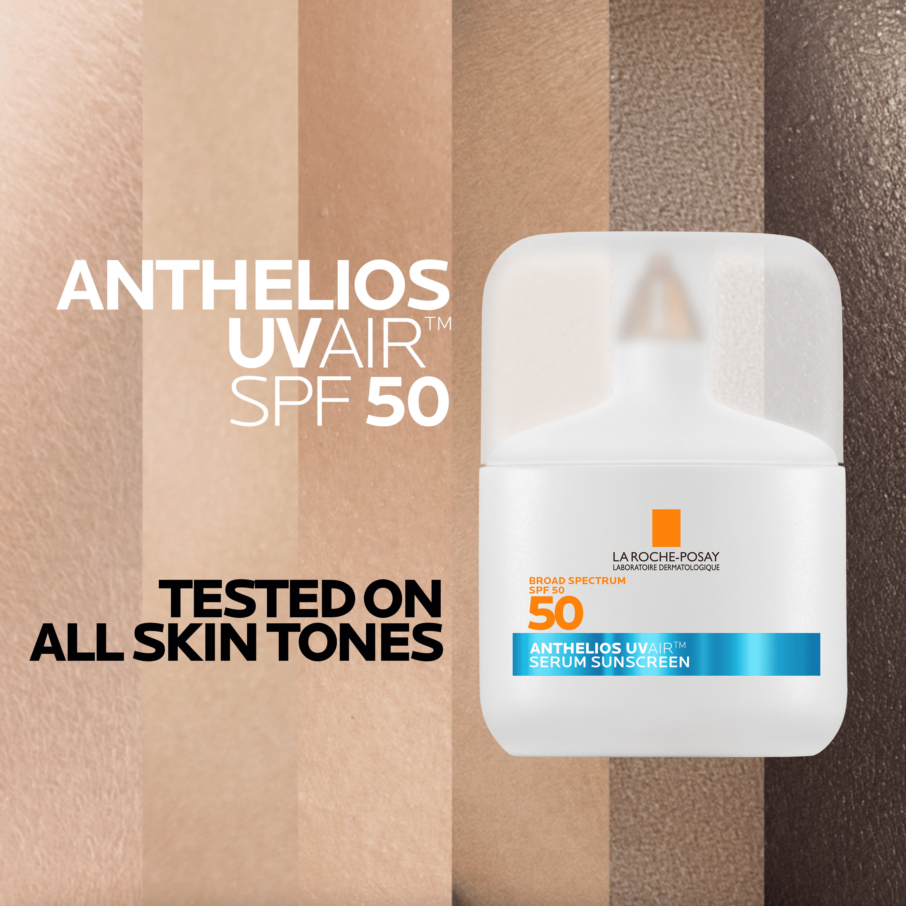La Roche-Posay Anthelios UV Air Face Sunscreen Serum with SPF 50 for Sun Protection, 1.7 fl oz