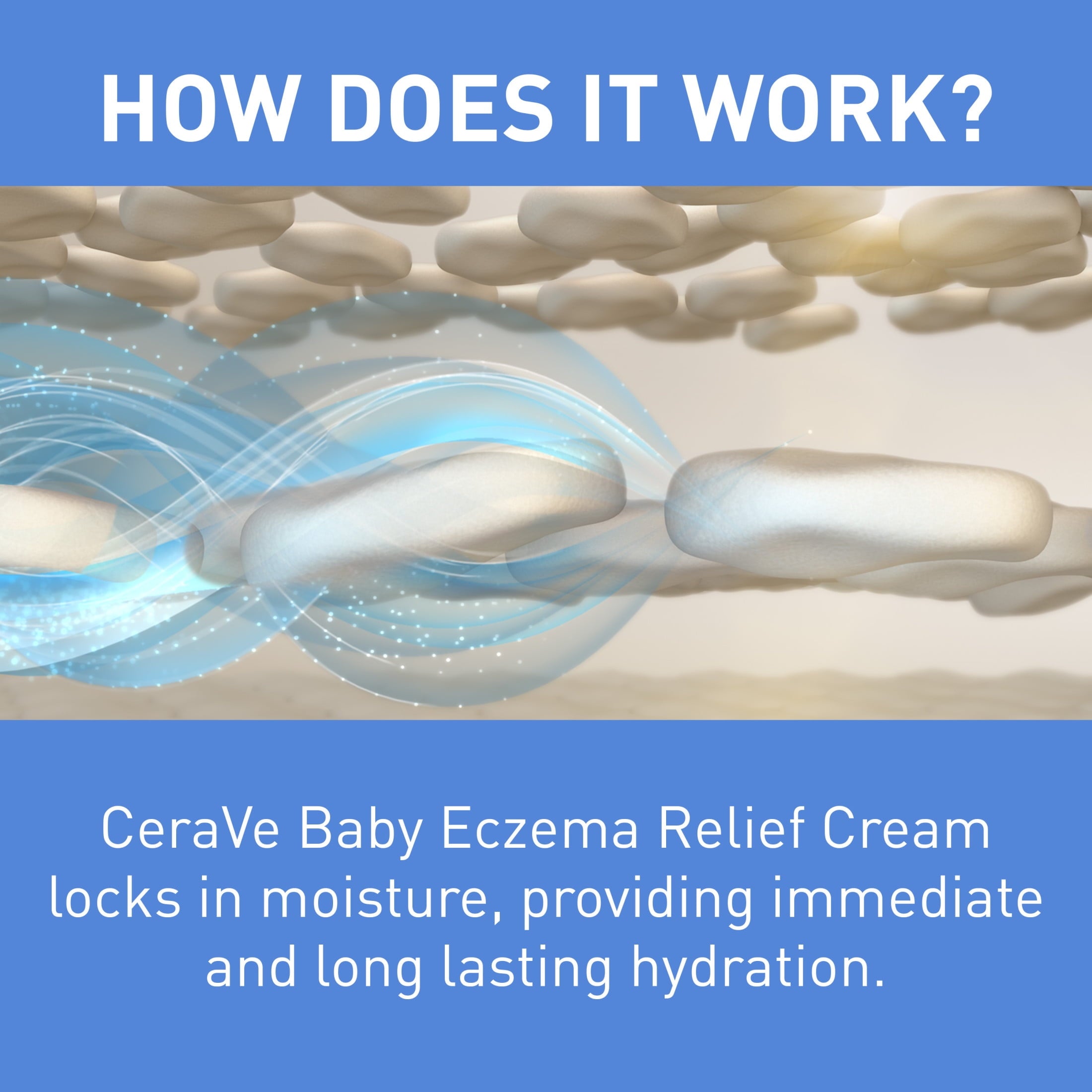 CeraVe Baby Eczema Relief Cream with 1% Colloidal Oatmeal to Soothe & Calm Itchy Skin 5 oz