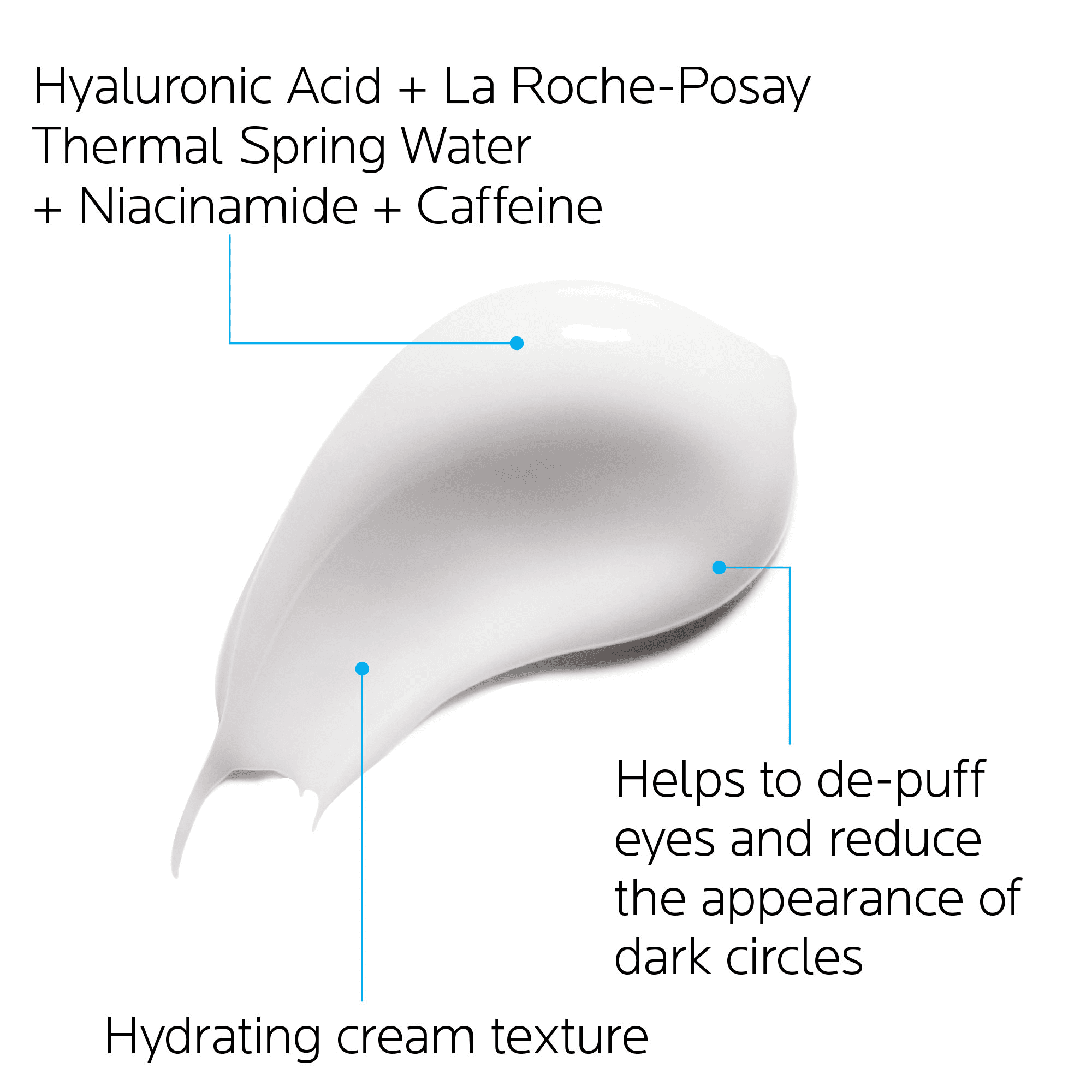 La Roche-Posay Hydraphase Intense Hyaluronic Acid Eye Cream, 0.5 fl oz