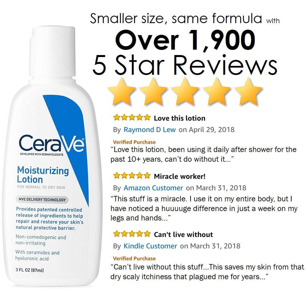 CeraVe Moisturizing Lotion 3 oz.
