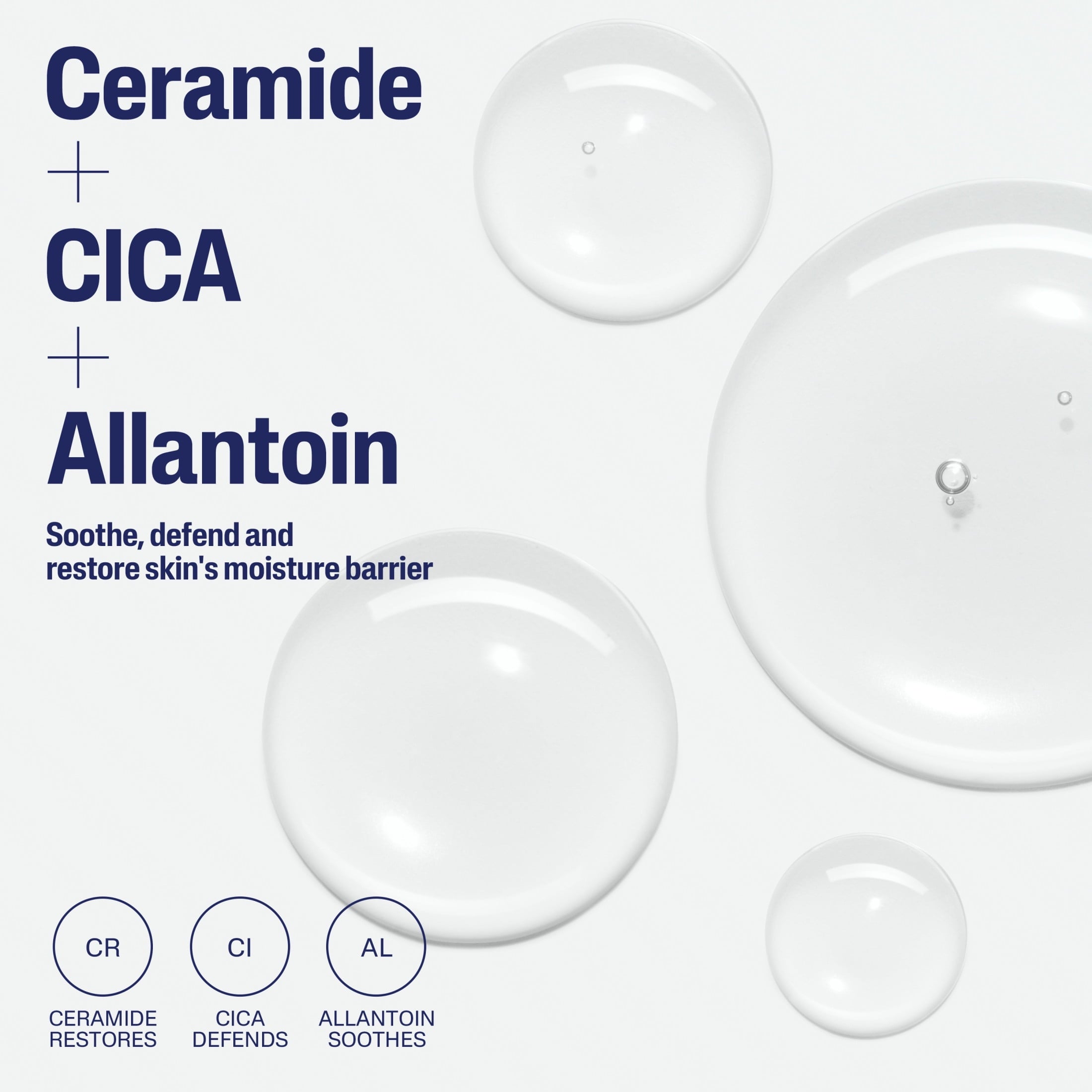 CETAPHIL Ceramide Face Serum, Lightweight Serum for All Skin Types, Ceramides, CICA & Allantoin, 1 fl oz