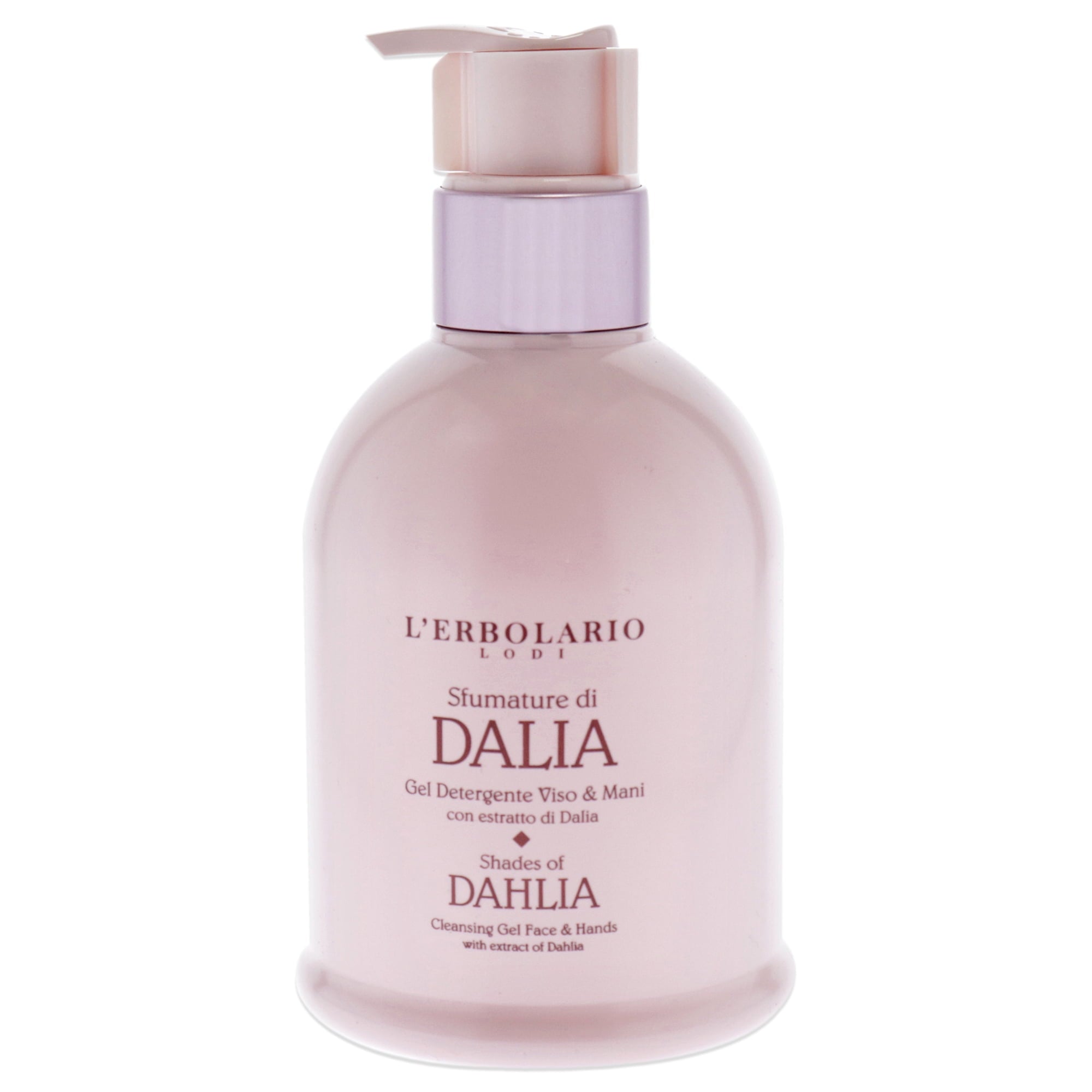 L'Erbolario Shades of Dahlia Cleansing Gel, Skin Cleanser, 9.4 oz