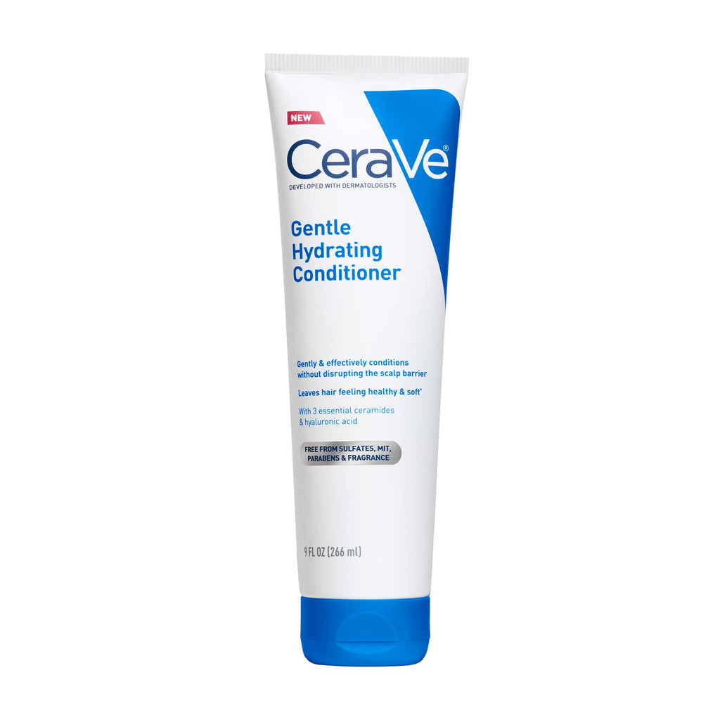 CeraVe Gentle Hydrating Shampoo and Conditioner, Sulfate Free, Paraben Free, Fragrance Free, All Hair Types