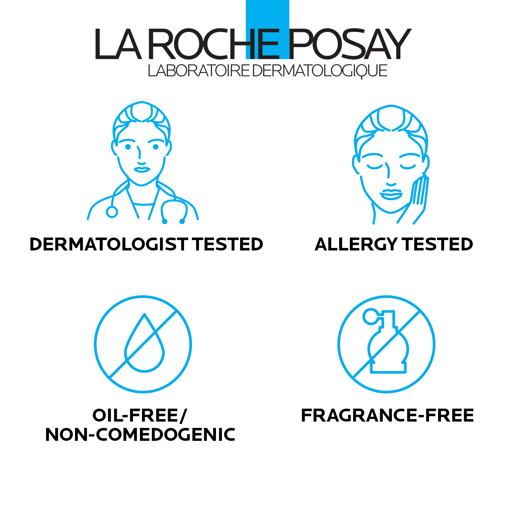 La Roche-Posay Toleriane Purifying Foaming Face Wash for Oily and Normal Skin, Oil-Free Facial Cleanser, 6.76 fl oz