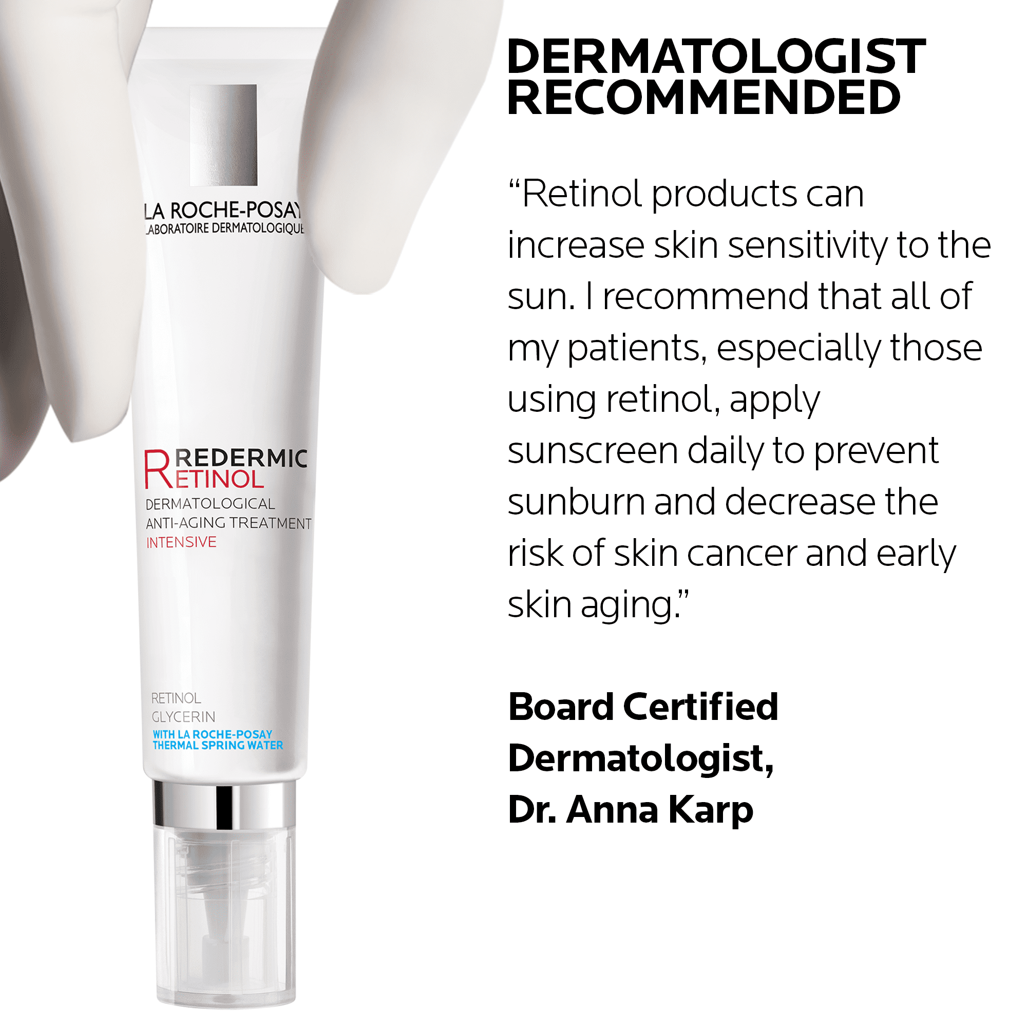 La Roche-Posay Redermic R Anti Aging Retinol Cream, 1.0 fl oz