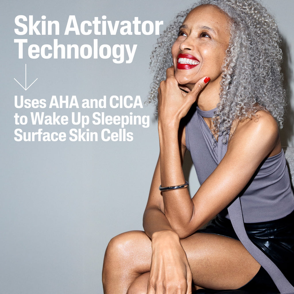 CETAPHIL Skin Activator Hydrating & Firming Body Lotion, Mandelic Acid (AHA) and Centella Asiatica (CICA) Body Moisturizer, Hydrates and Firms Aging Skin, Anti-Aging Body Skin Care, 16 oz