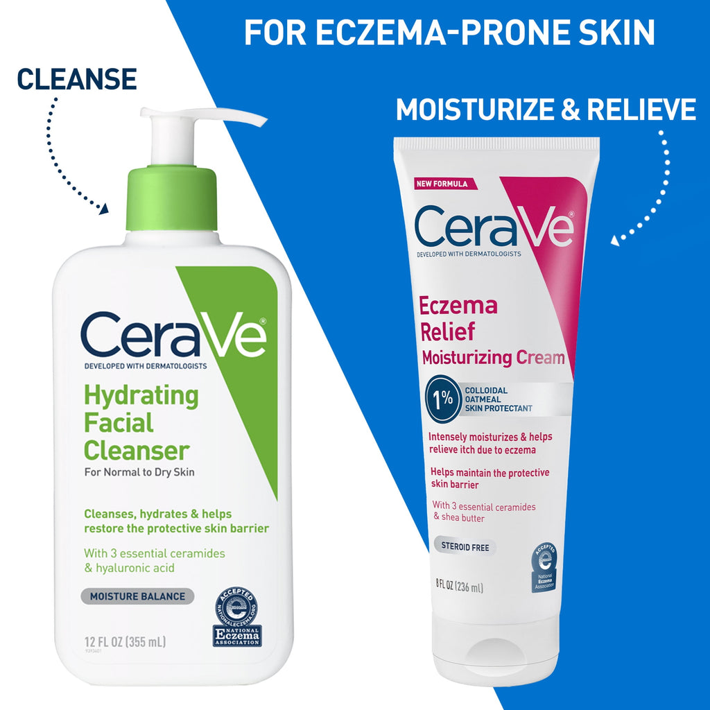 CeraVe Eczema Relief Moisturizing Cream 8 fl oz