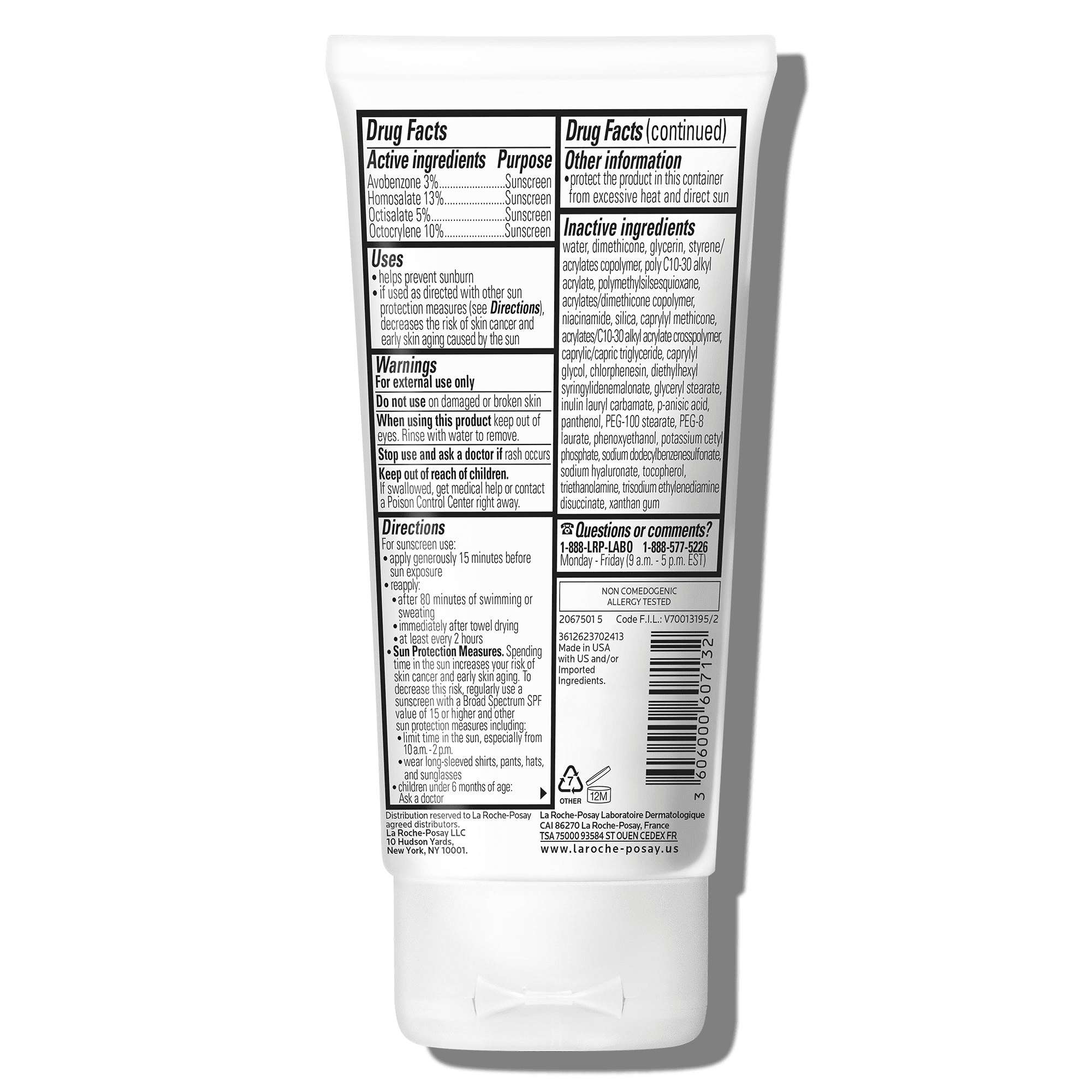 La Roche-Posay Anthelios Kids Gentle Lotion Sunscreen SPF 50, 3.0 fl oz