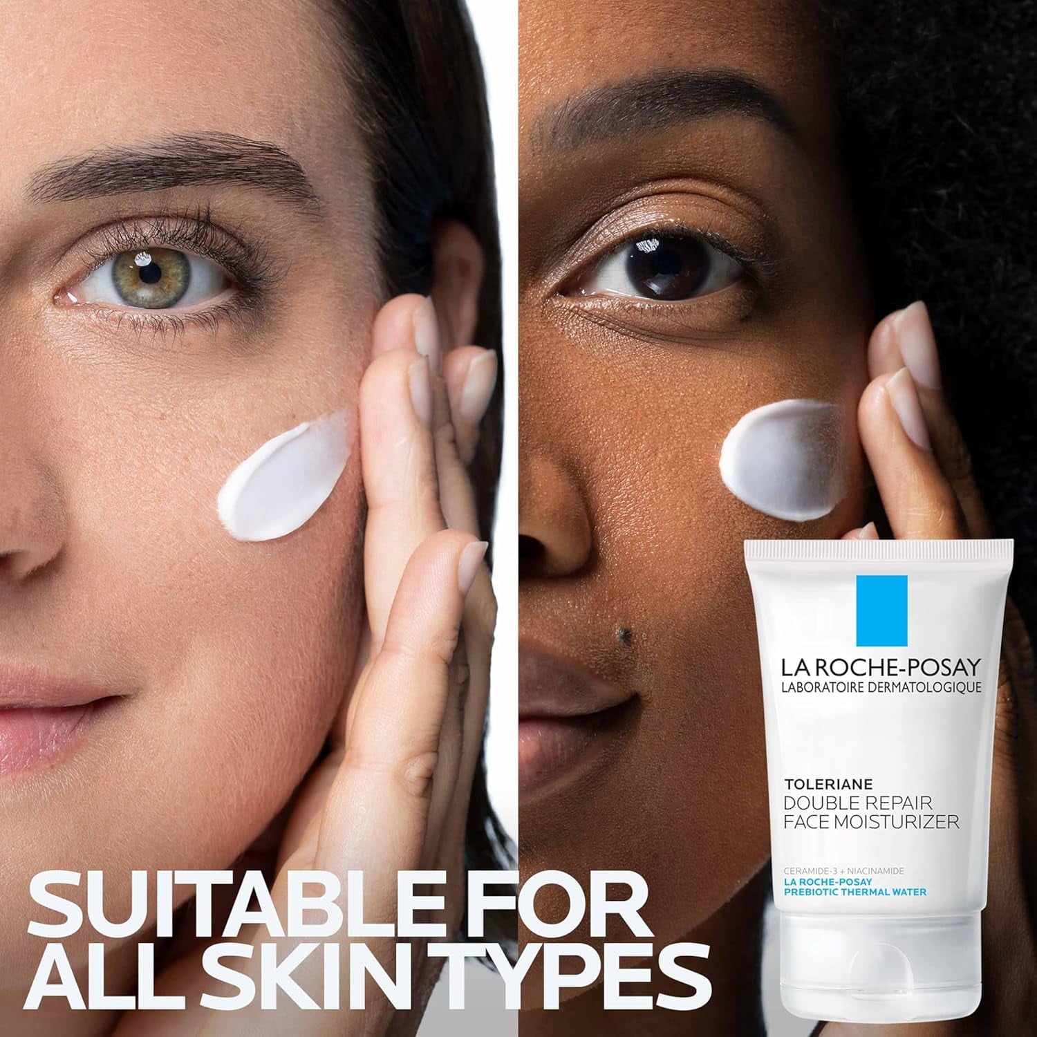 La Roche-Posay Toleriane Double Repair Face Moisturizer for Sensitive Skin, 3.38 fl oz