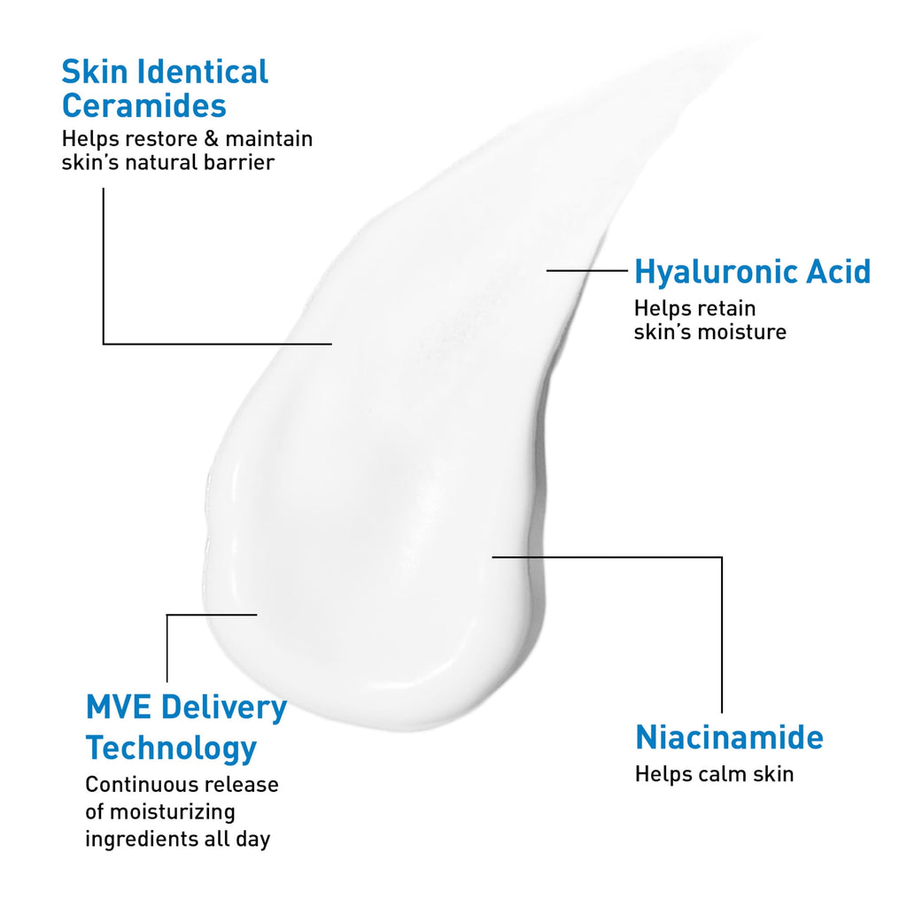 CeraVe Moisturizer Oil Control Gel-Cream Face for Oily Skin with Ceramides 3 fl oz