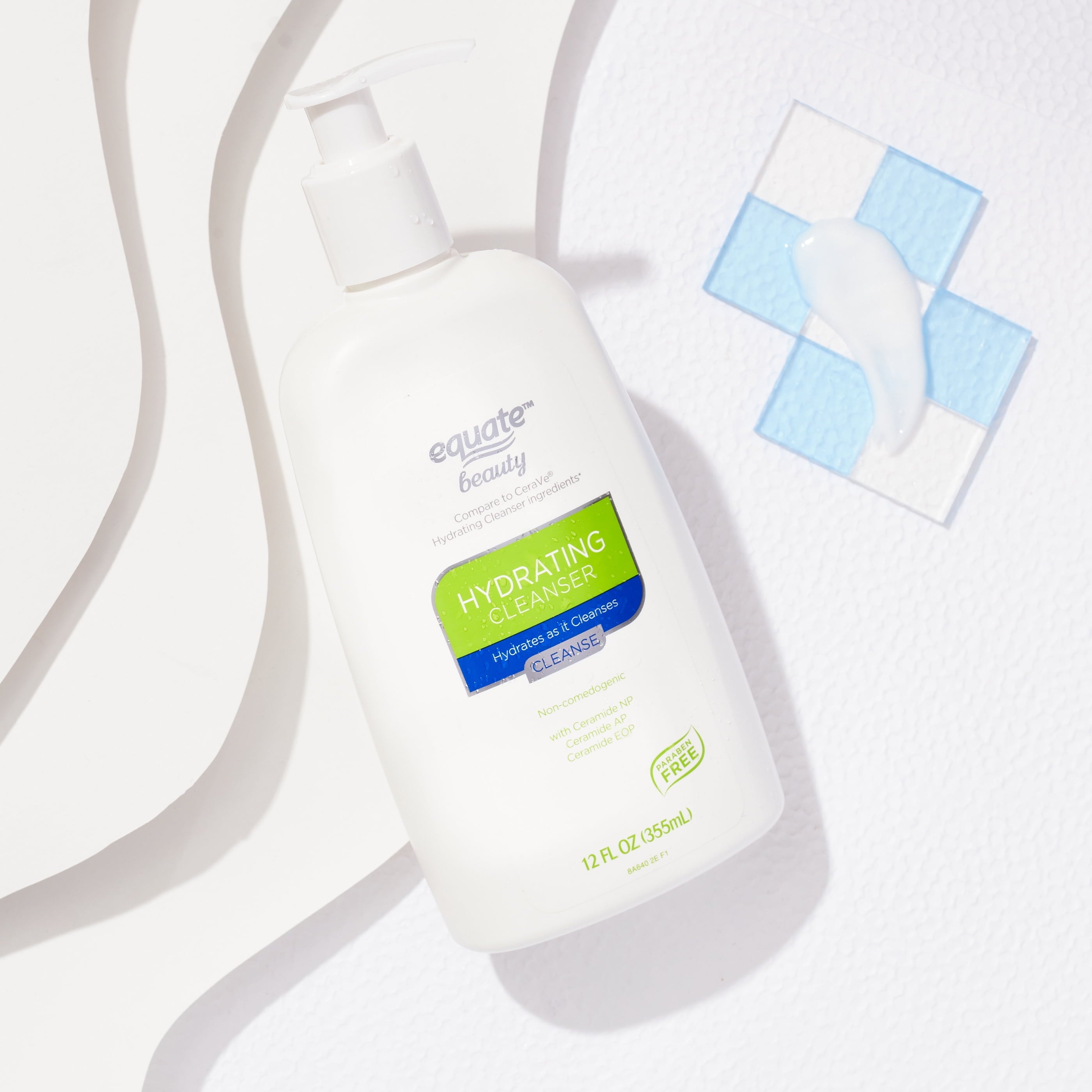 Equate Beauty Hydrating Cleanser, 12 Fl oz