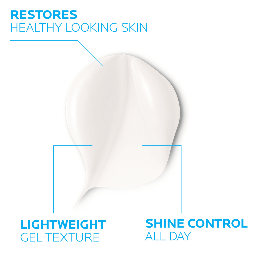 La Roche-Posay Toleriane Double Repair Oil-Free Matte Face Moisturizer for Oily Skin, 2.5 fl oz