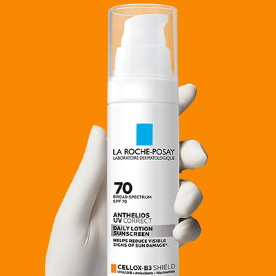La Roche-Posay Anthelios UV Correct Face Sunscreen SPF 70 with Niacinamide, 1.7 fl oz