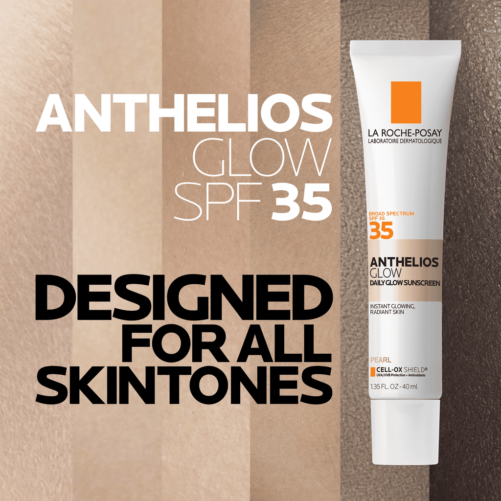 La Roche-Posay Anthelios Glow Face Sunscreen SPF 30 - Pearl, 1.35 fl oz