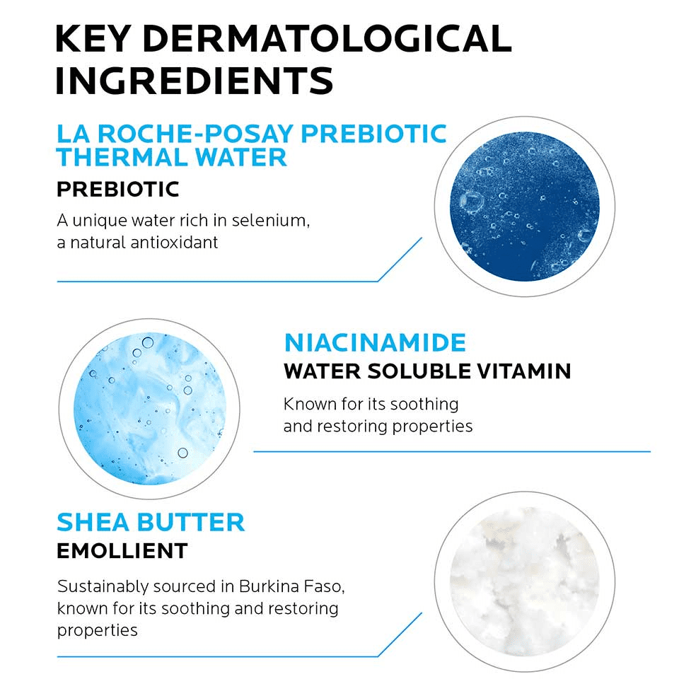 La Roche-Posay Lipikar AP+ Gentle Foaming Cleansing Oil Body Wash for Eczema & Sensitive Skin, 13.52 fl oz