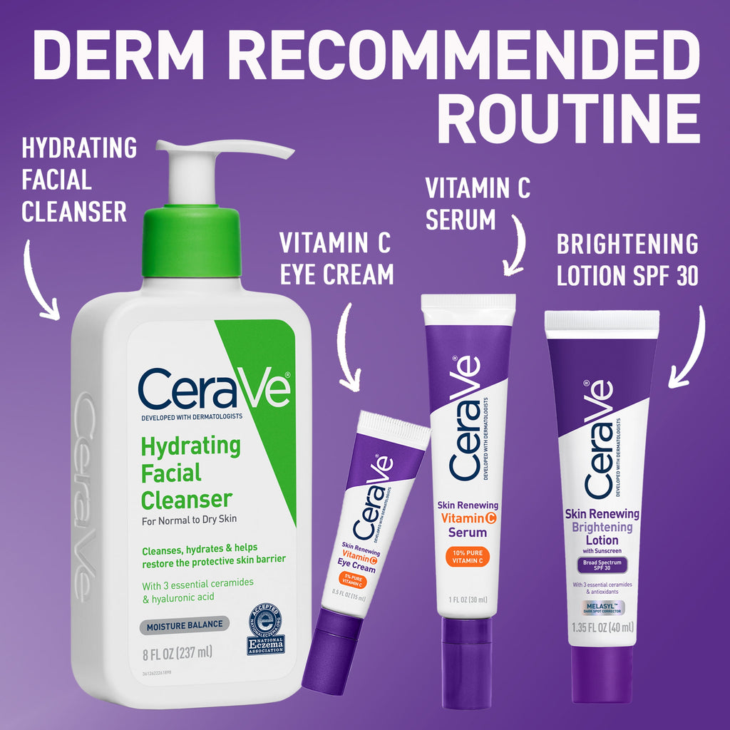 CeraVe Skin Renewing Brightening Lotion SPF 30 1.35 fl oz