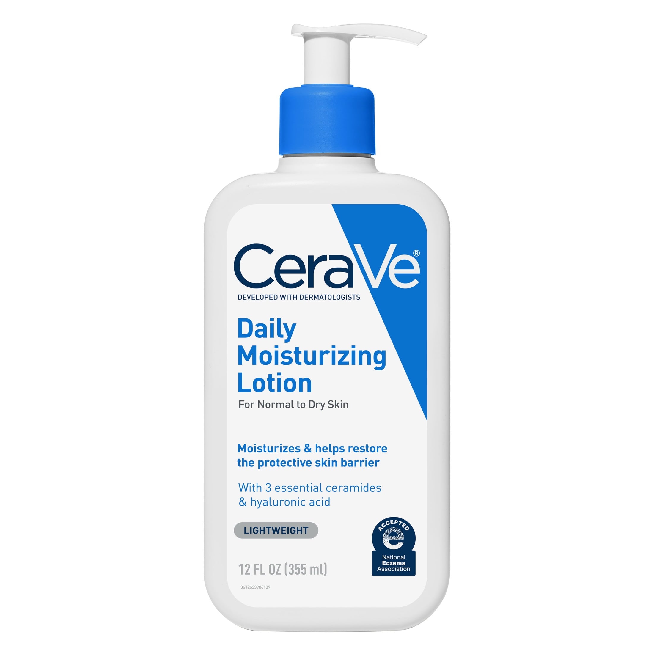 CeraVe Renewing SA Cleanser + Daily Moisturizing Lotion Bundle, 12 oz