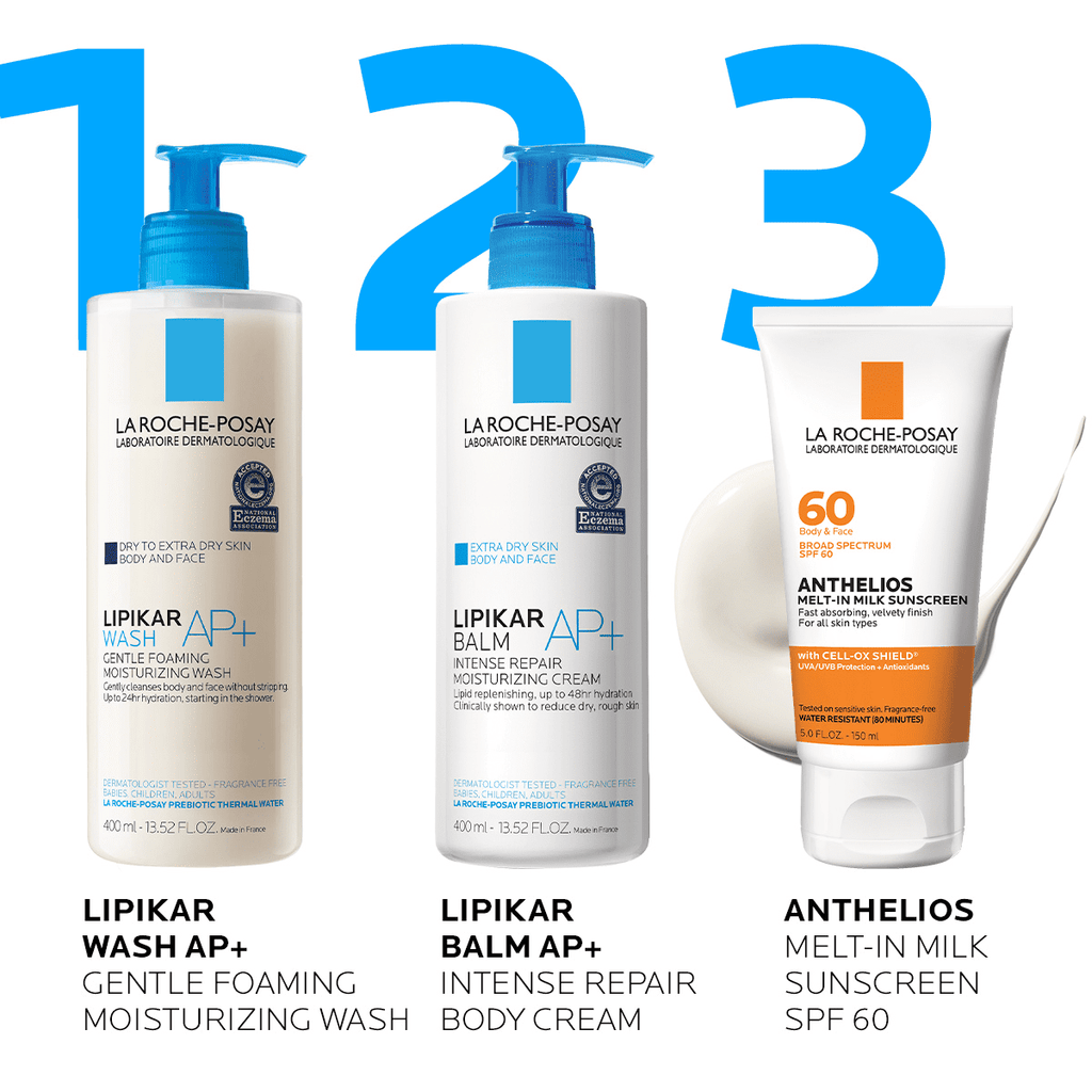 La Roche-Posay Anthelios Melt-In Milk Sunscreen SPF 60 Face and Body for All Skin Types 5.0 fl oz